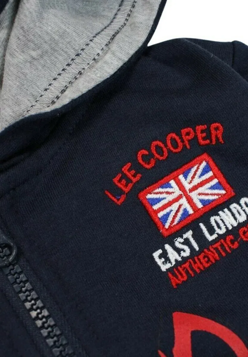 Комплект одежды - толстовка на молнии Lee Cooper, Bleu — фото 3