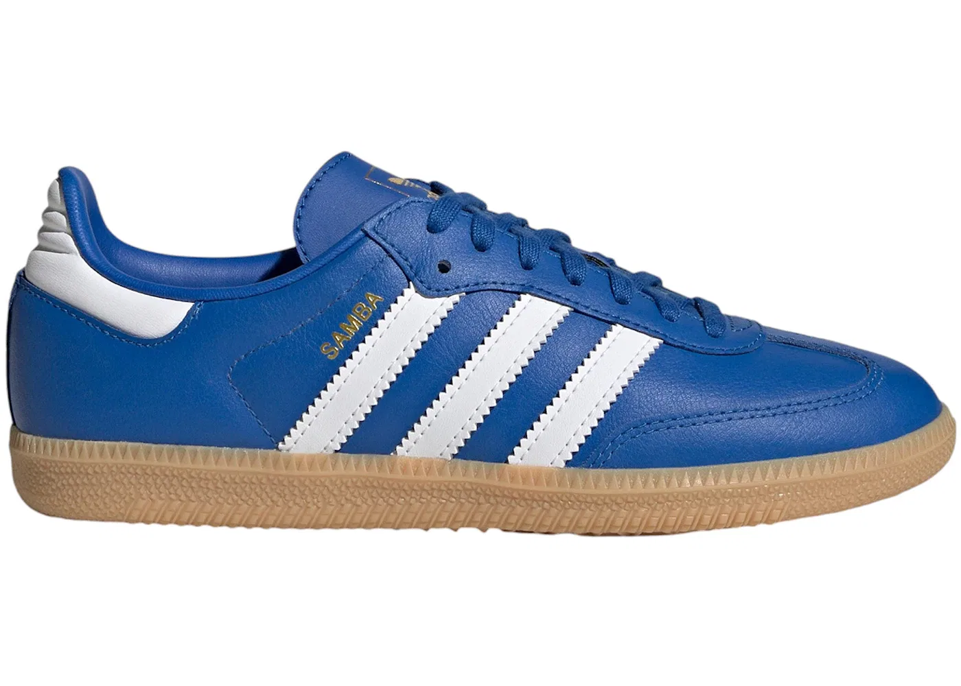 Детские кроссовки с классическим дизайном Adidas Samba OG, Blue Cloud White Gum