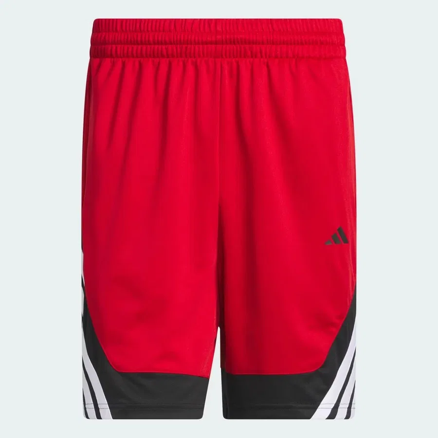 Шорты спортивные с принтом Pro Motion adidas, Красный — фото 4