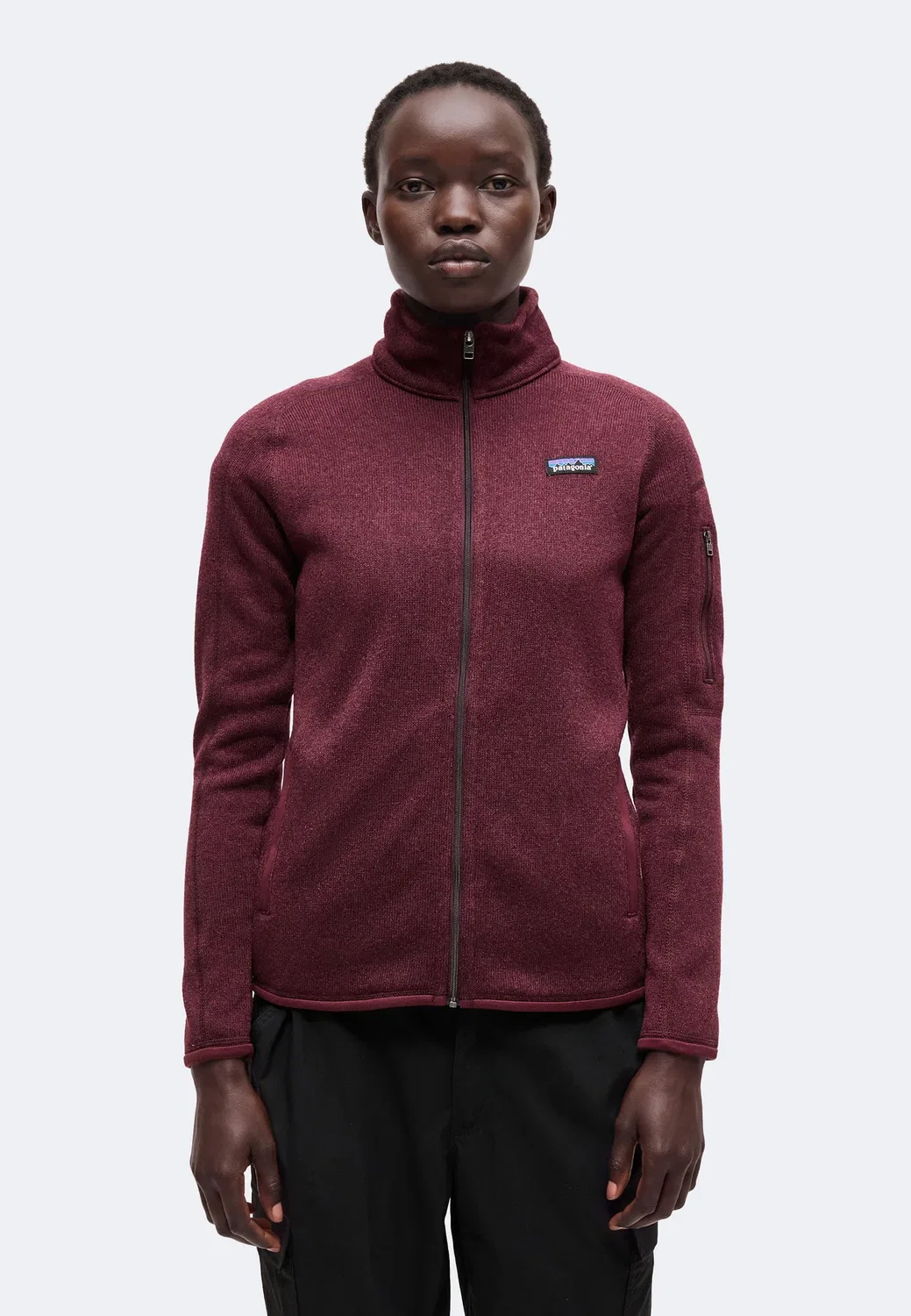 Лучший свитер - флисовая куртка Patagonia, Berry Fig