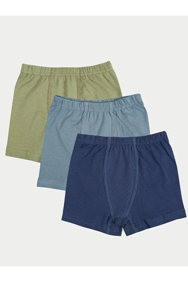 Детские боксеры для мальчиков хлопковые 3-шт Vitmo, Mixed