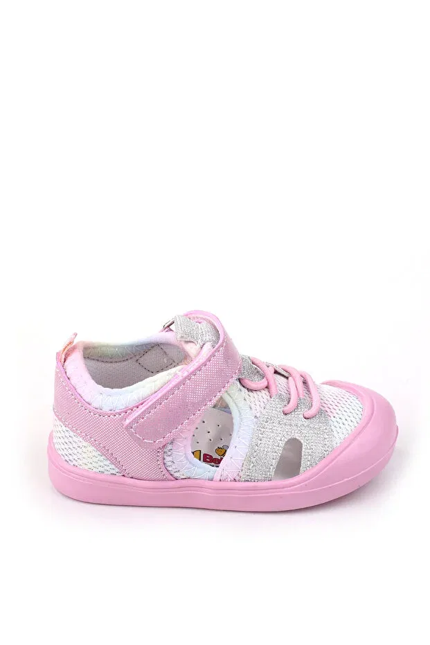 Детская ортопедическая обувь для девочек на первый шаг Walkenzo, Pink — фото 3