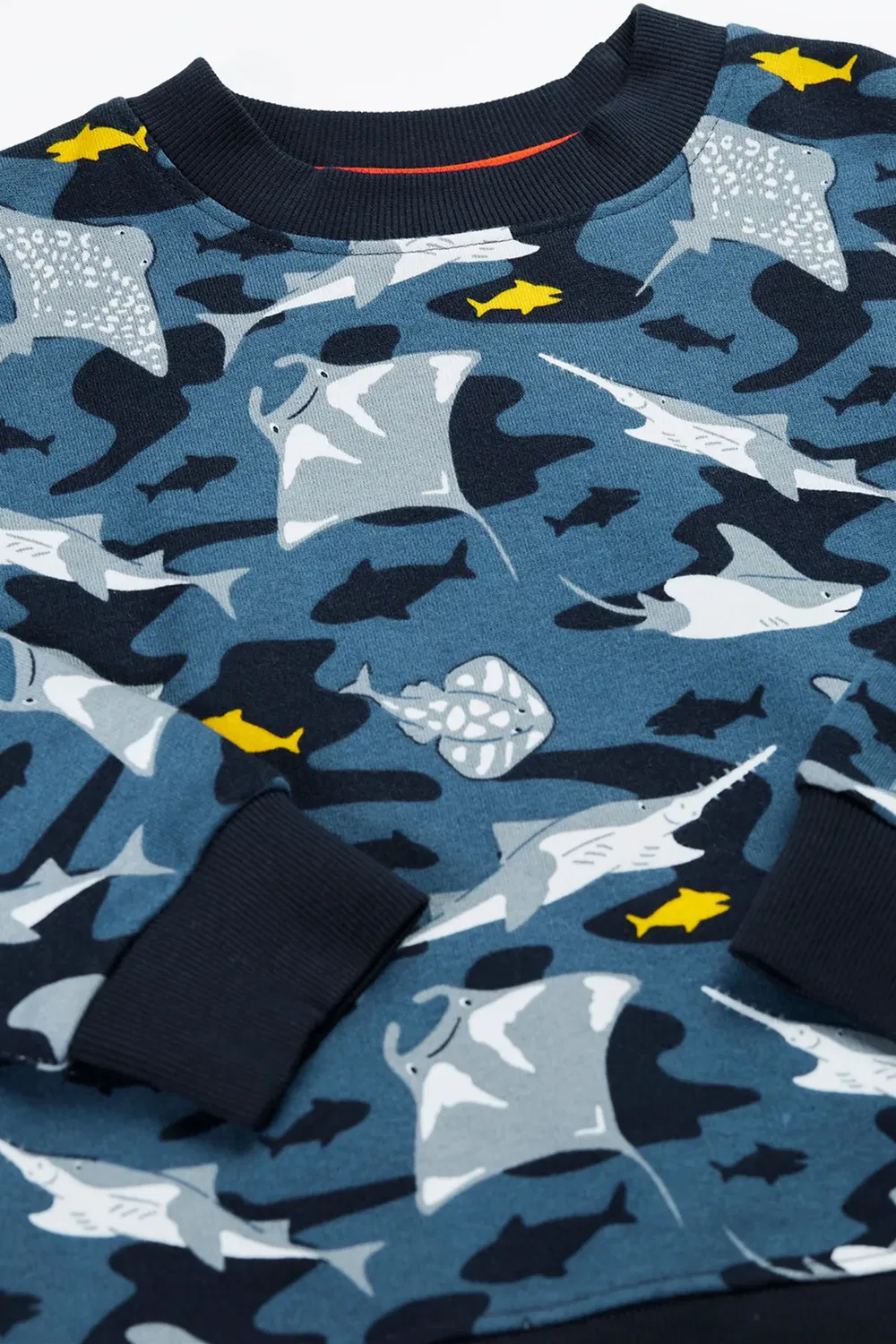 Детский свитшот Superb Frugi, Blue — фото 3