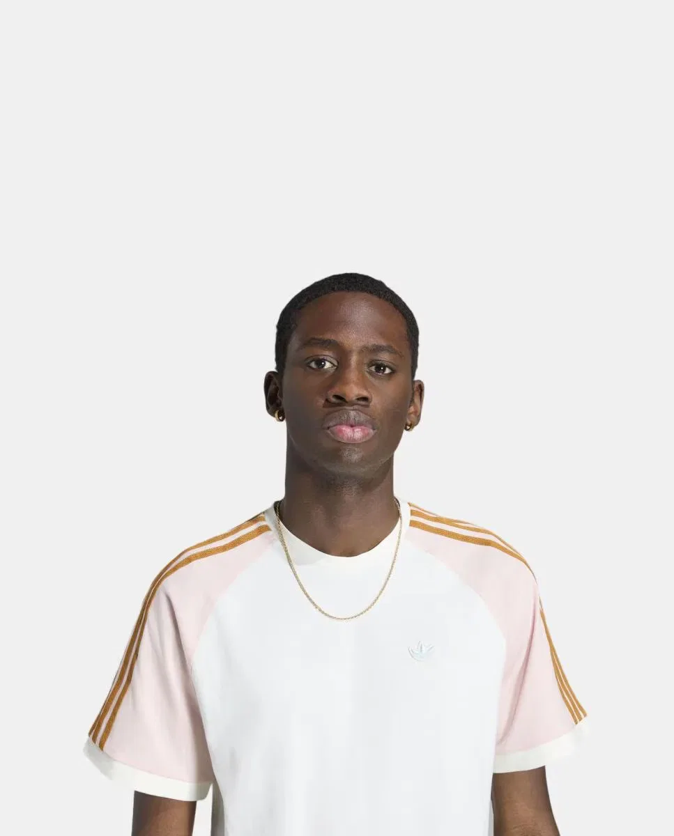 Мужская футболка, Cali Tee Originals, adidas, розовый — фото 3
