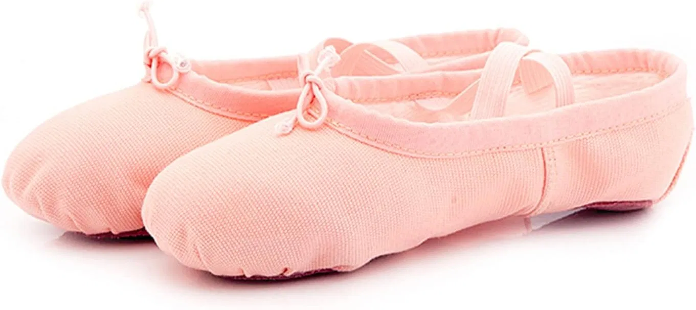 Детские балетки для девочек с принтом Ballet Shoes — фото 3