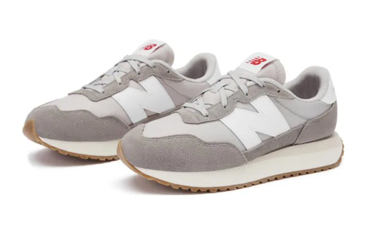 Детские кроссовки с низким верхом New Balance NB 237, Gray — фото 3