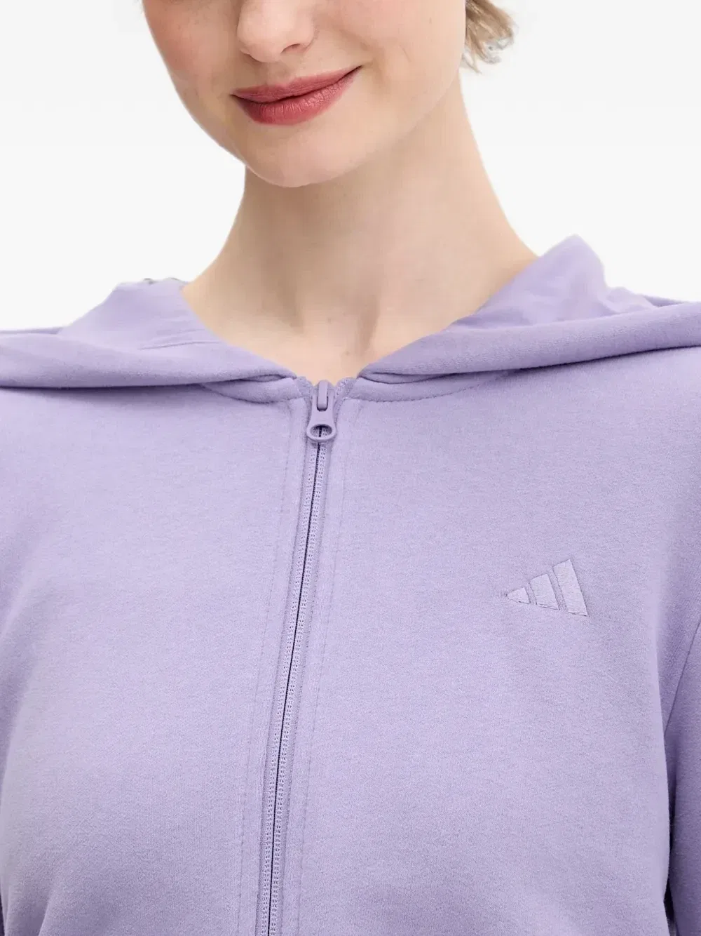 Худи Seasonal Essentials Adidas, фиолетовый — фото 4