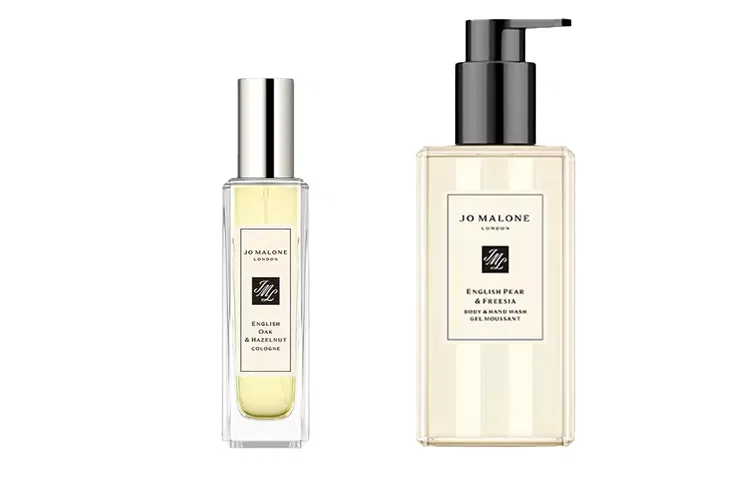 Набор парфюмерной воды и геля для душа Oak & Hazelnut, English Pear & Freesia, Jo Malone London, 30 мл + 250 мл