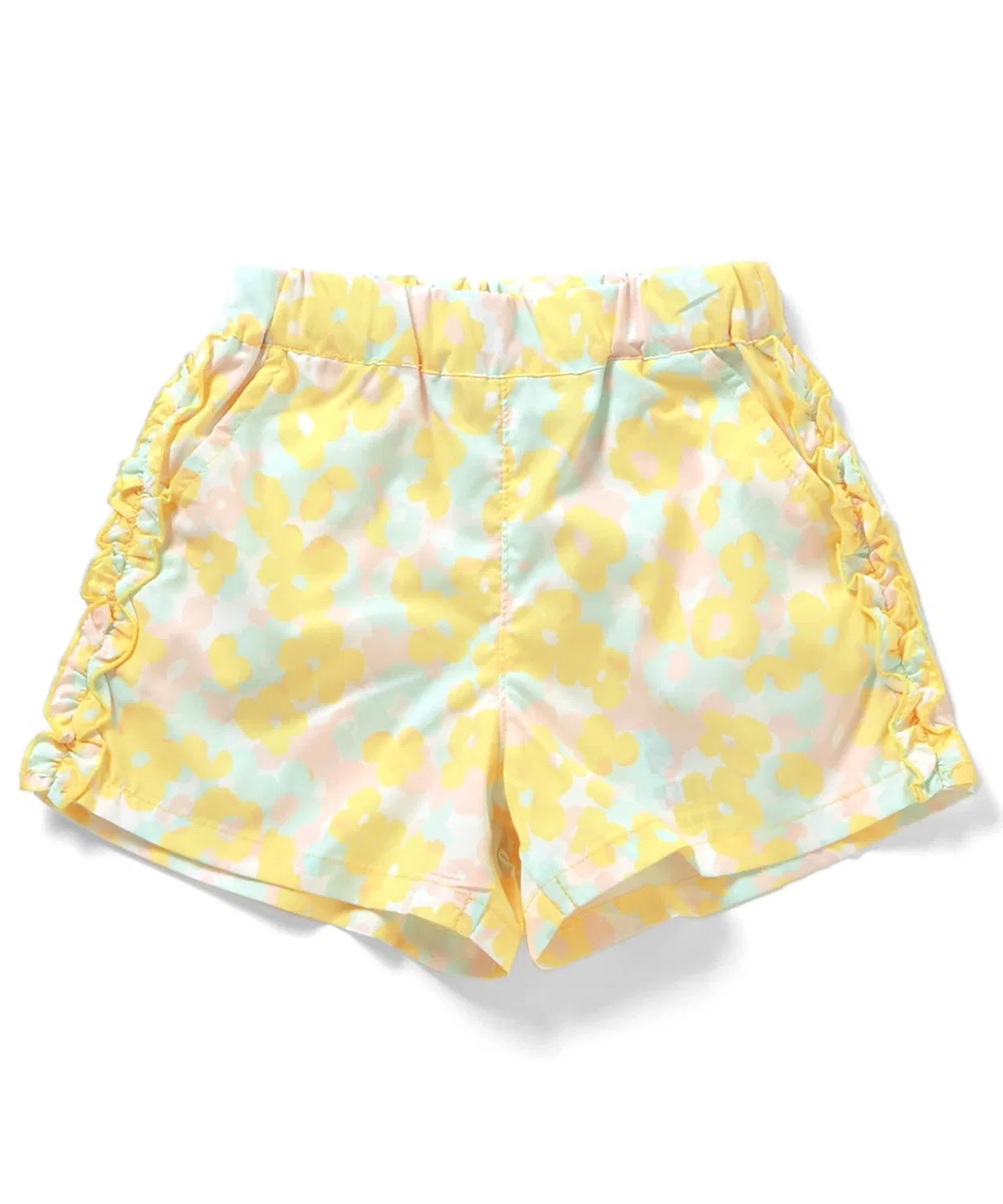 Детские шорты с рюшами, модель Frill Ippai Suiriku Ryoyo Pants Seraph, Yellow — фото 4