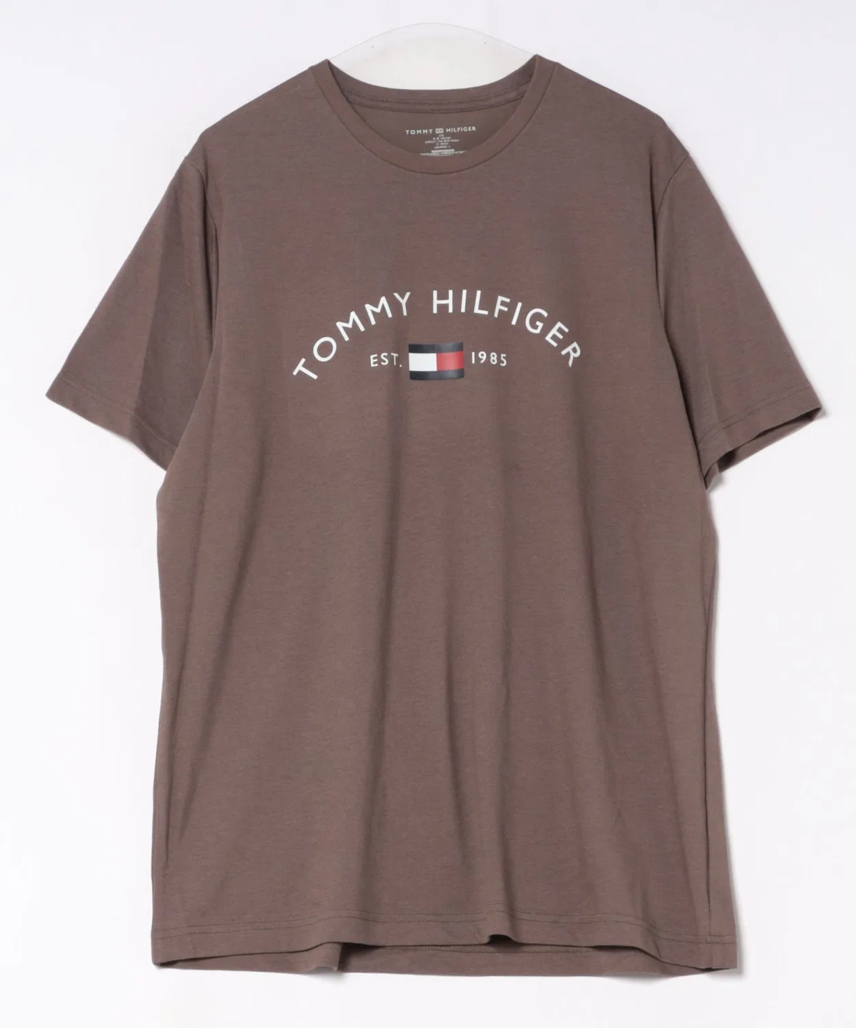 Мужская футболка с коротким рукавом с принтом OP PIQUE SLEEP Core Plus TOMMY HILFIGER, Серый