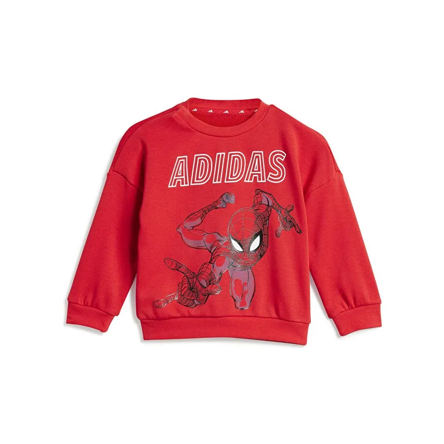 Детский спортивный комплект с длинным рукавом MRVL SM JOG adidas, Красный — фото 2
