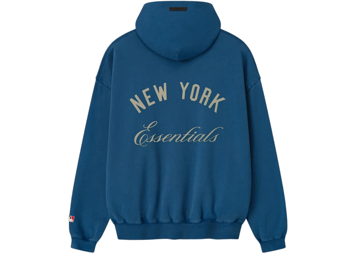 Мужской худи с принтом Fear of God Essentials Mets Sport Hoodie, Blue Sapphire — фото 2