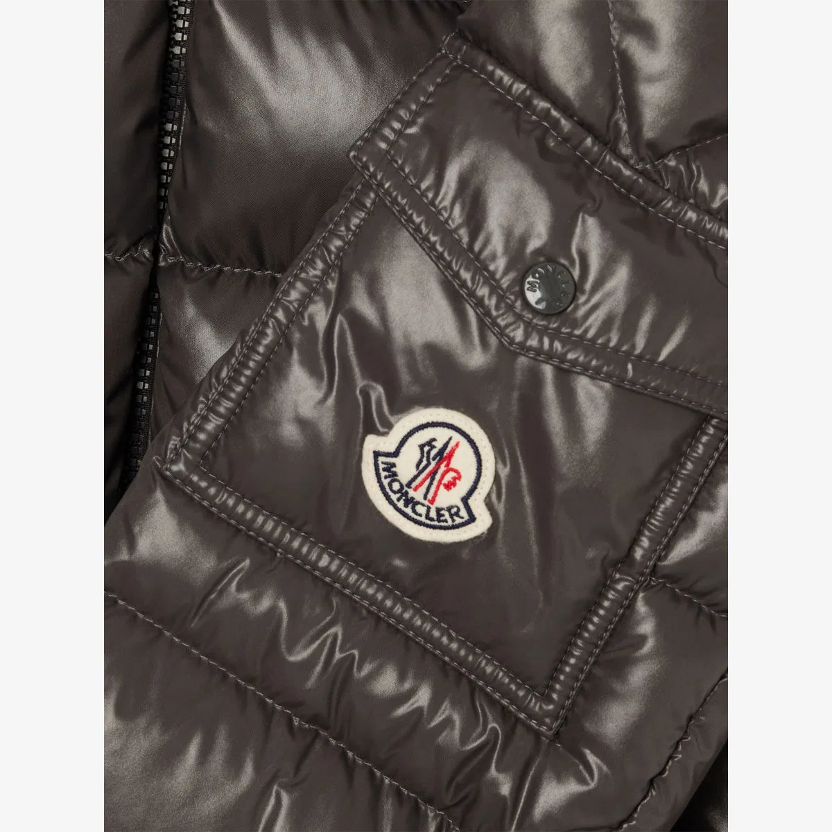 Пуховая куртка Maya со съемным капюшоном Moncler, черный — фото 2