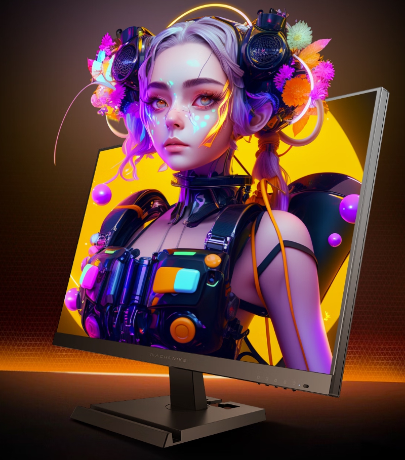 Игровой монитор Machenike MZQ25F250, 24.5'', 2560 x 1440, 250 Гц, FastIPS, черный — фото 4