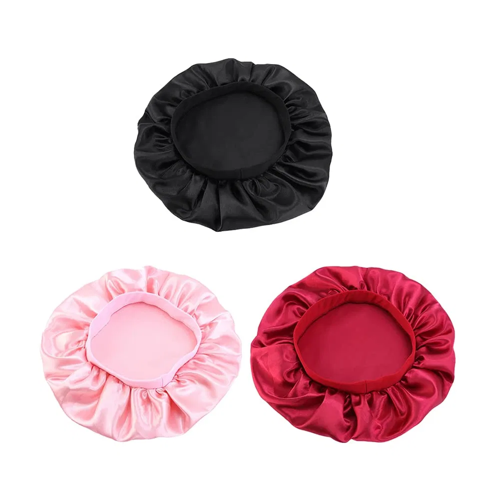 Шапочка для душа Satin, UUYYEO, 3 шт, 33 см, Многоцветный