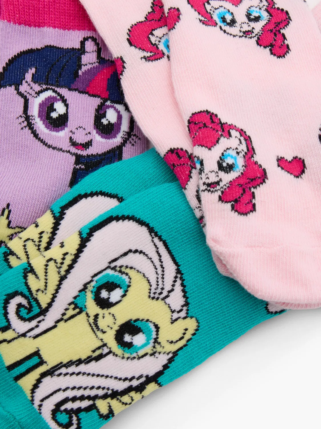 Детские носки 3 пары My Little Pony, синий — фото 2