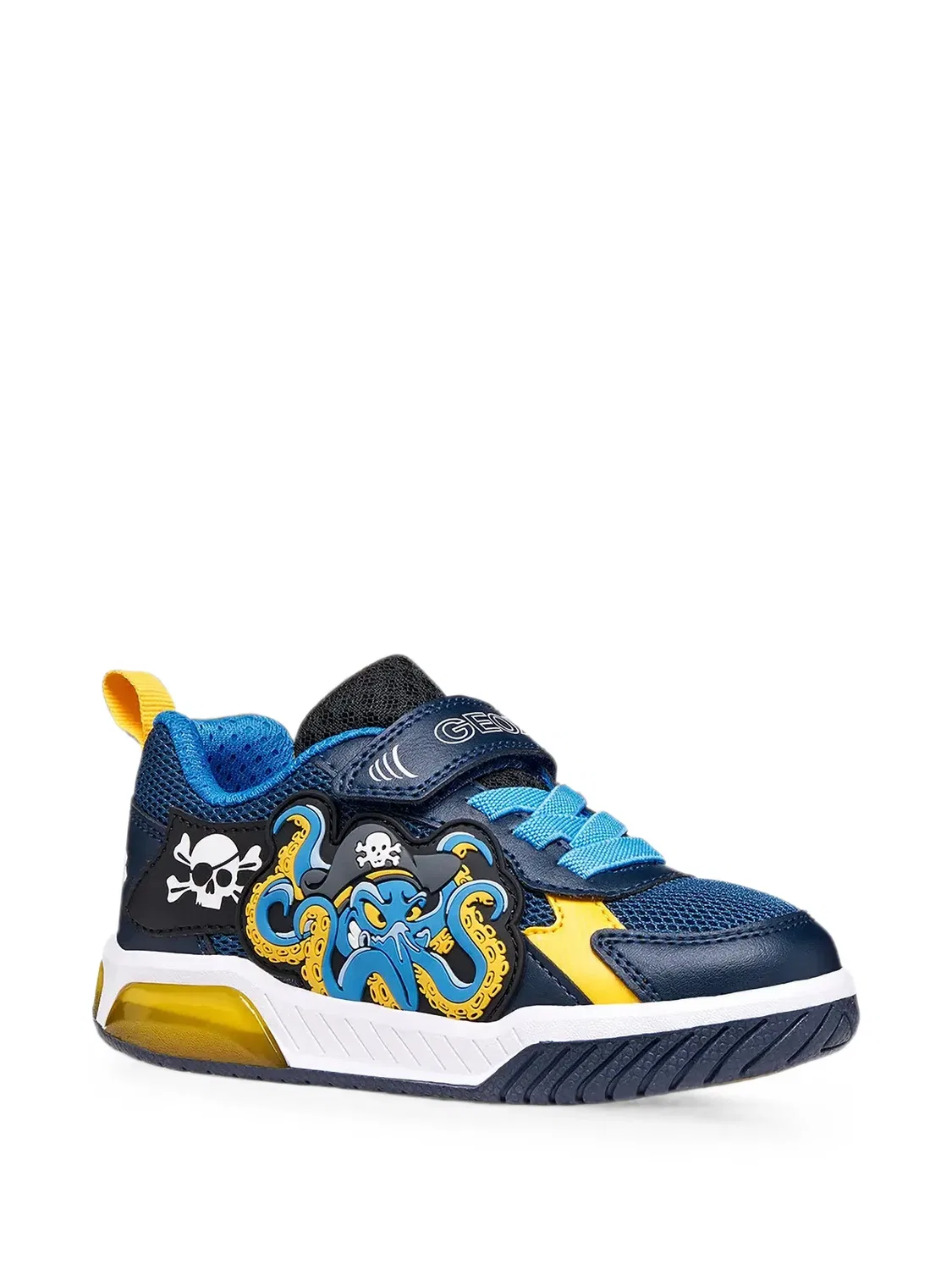 Кроссовки Inek на липучках Geox Kids, синий