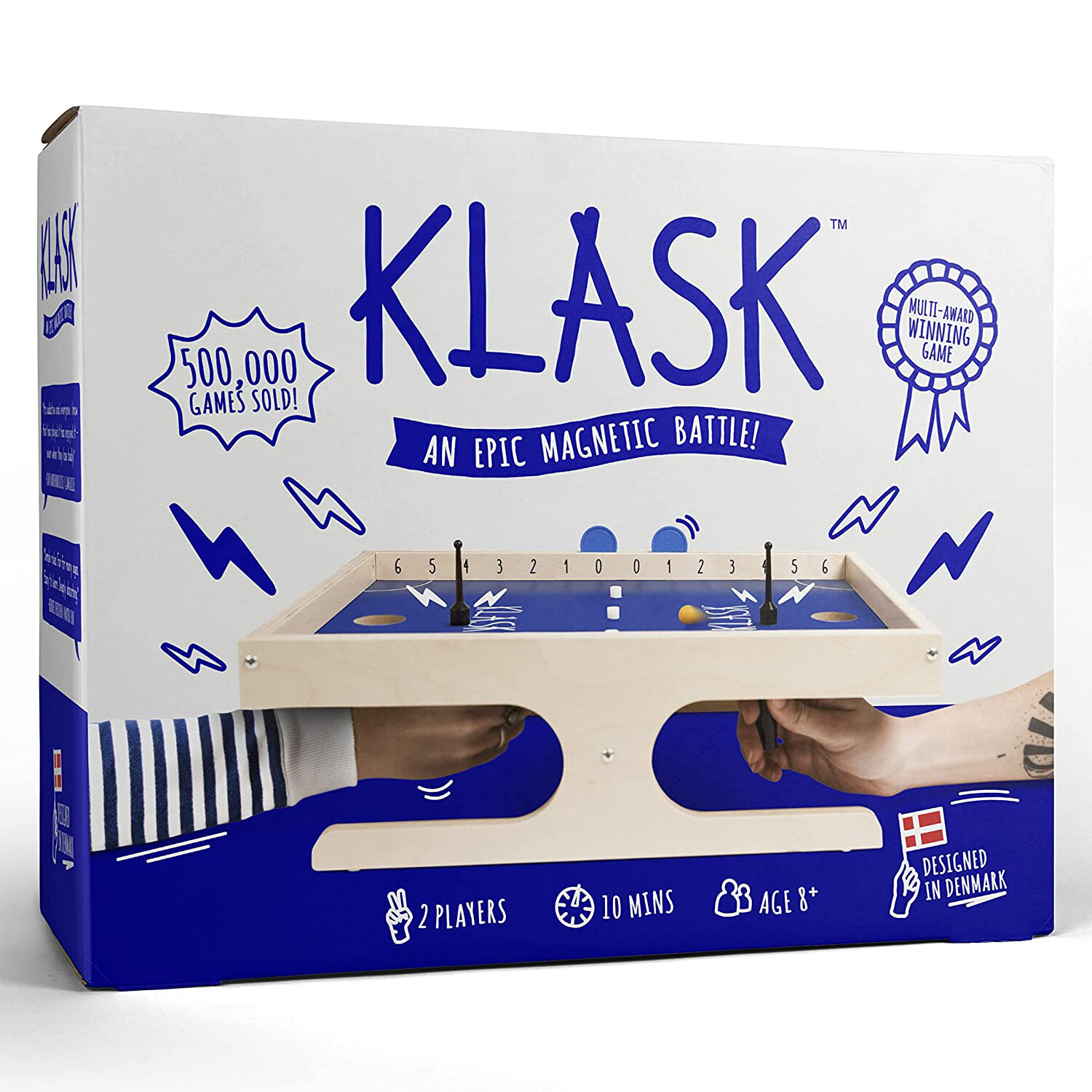 

Настольная игра Klask: An Epic Magnetic Battle