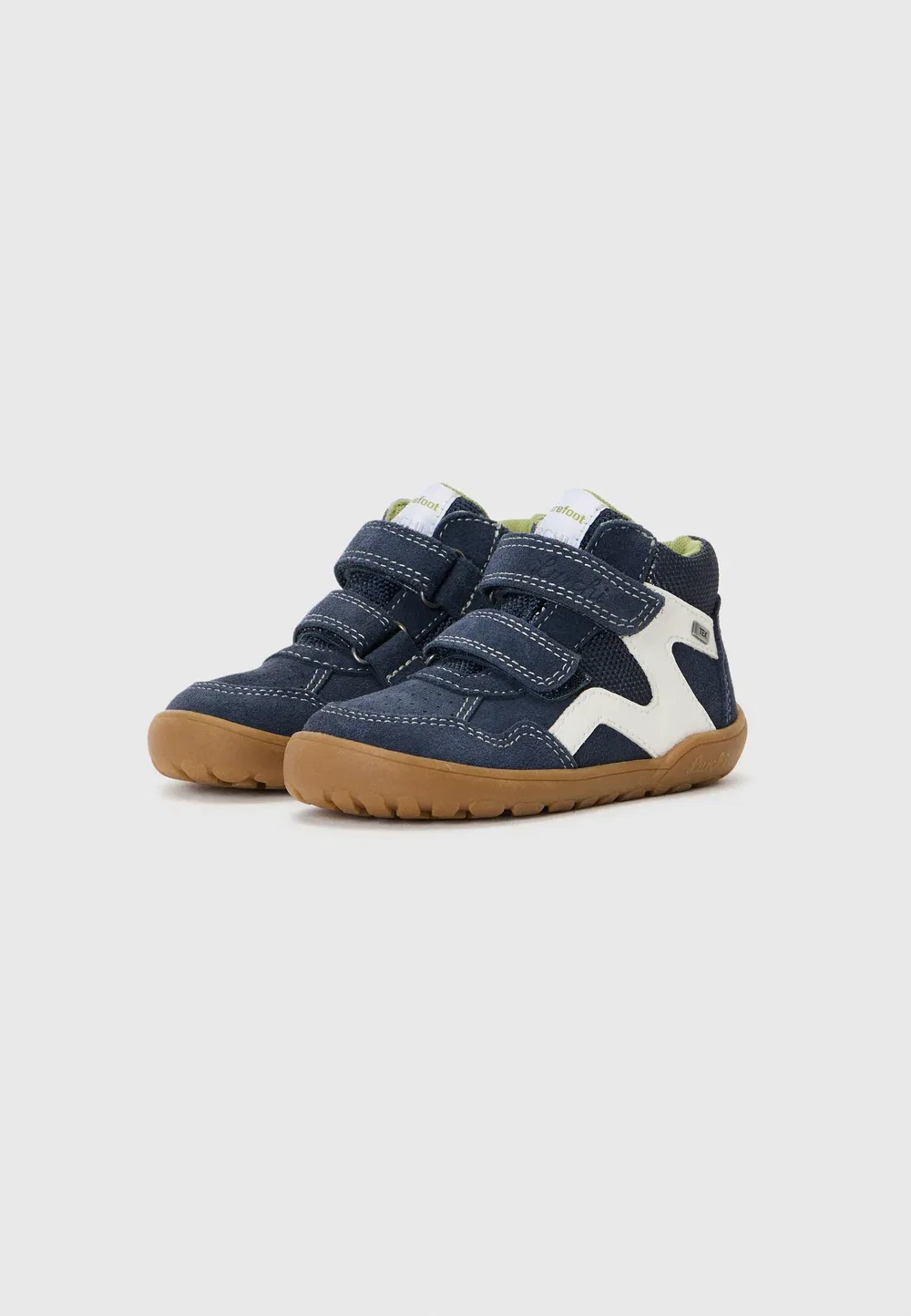 Унисекс кроссовки Jarven barefoot-tex - высокие Lurchi, Navy — фото 2