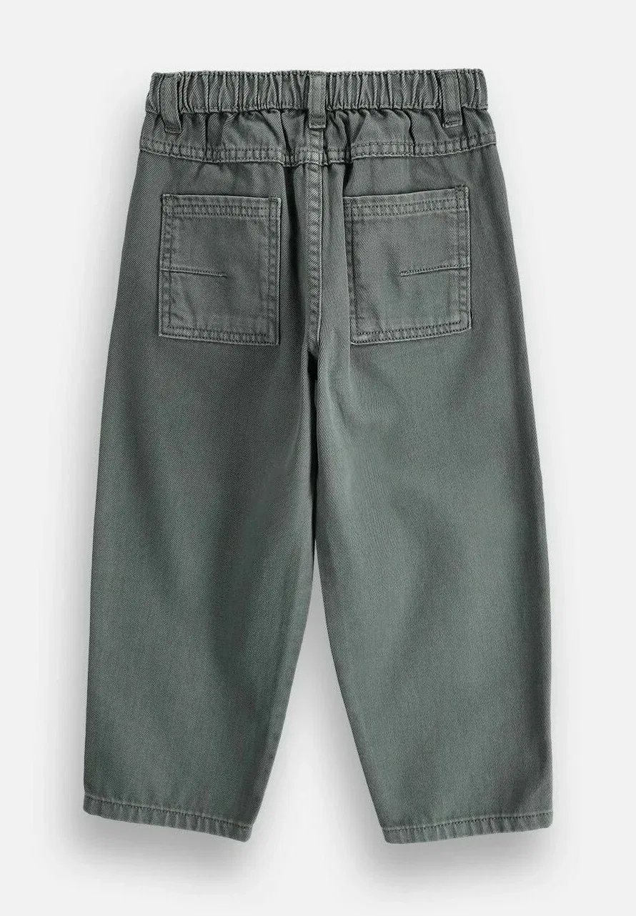 Spodnie tkane - trousers Coccodrillo, Green — фото 2