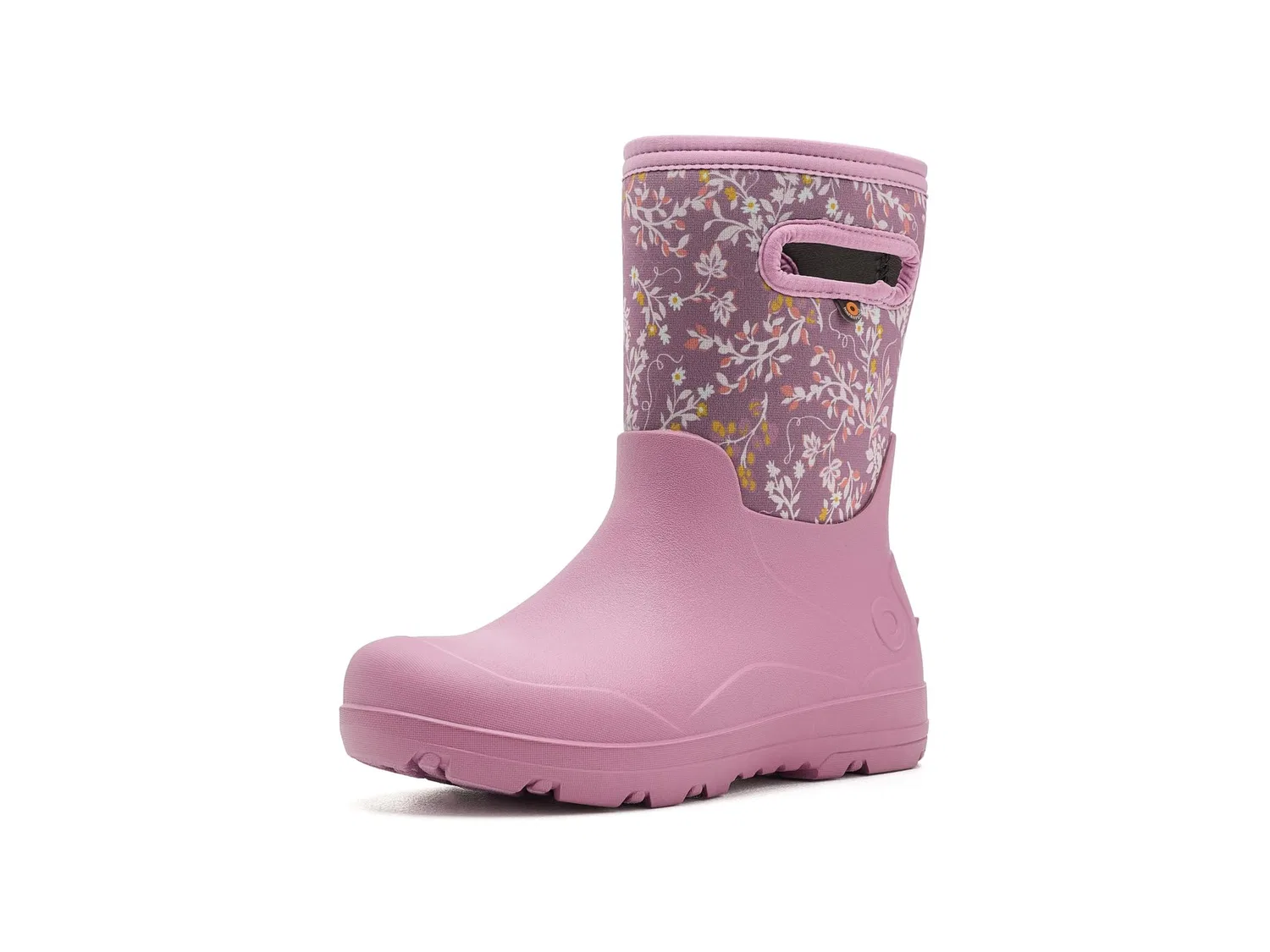 Бесшовные ботинки York Seamless-Demure Floral (для маленьких и больших детей) Bogs Kids, Pink
