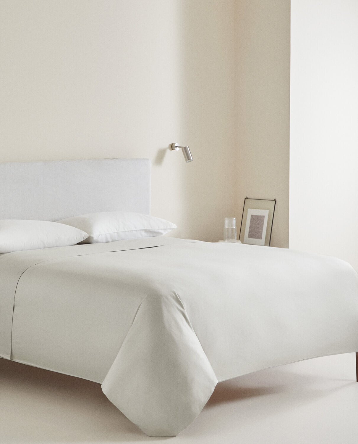 Пододеяльник  Zara Home Sateen, серебристый — фото 2