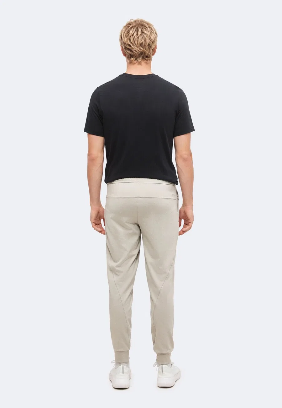 Спортивные брюки NIKE Tapered Workout Pants 'PRMRY' песочного цвета — фото 4