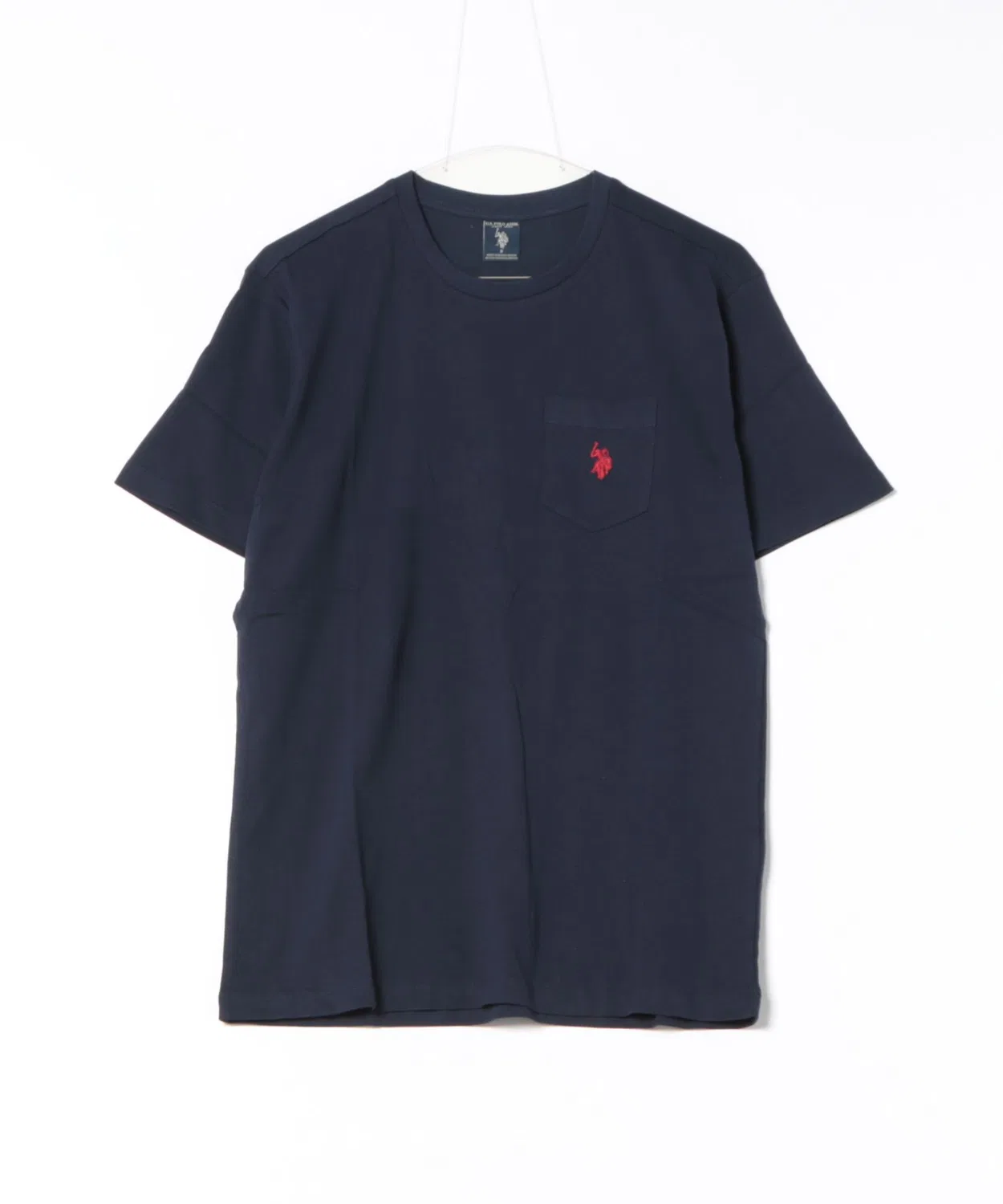 Мужская футболка хлопковая с вышивкой U.S. POLO ASSN., Navy