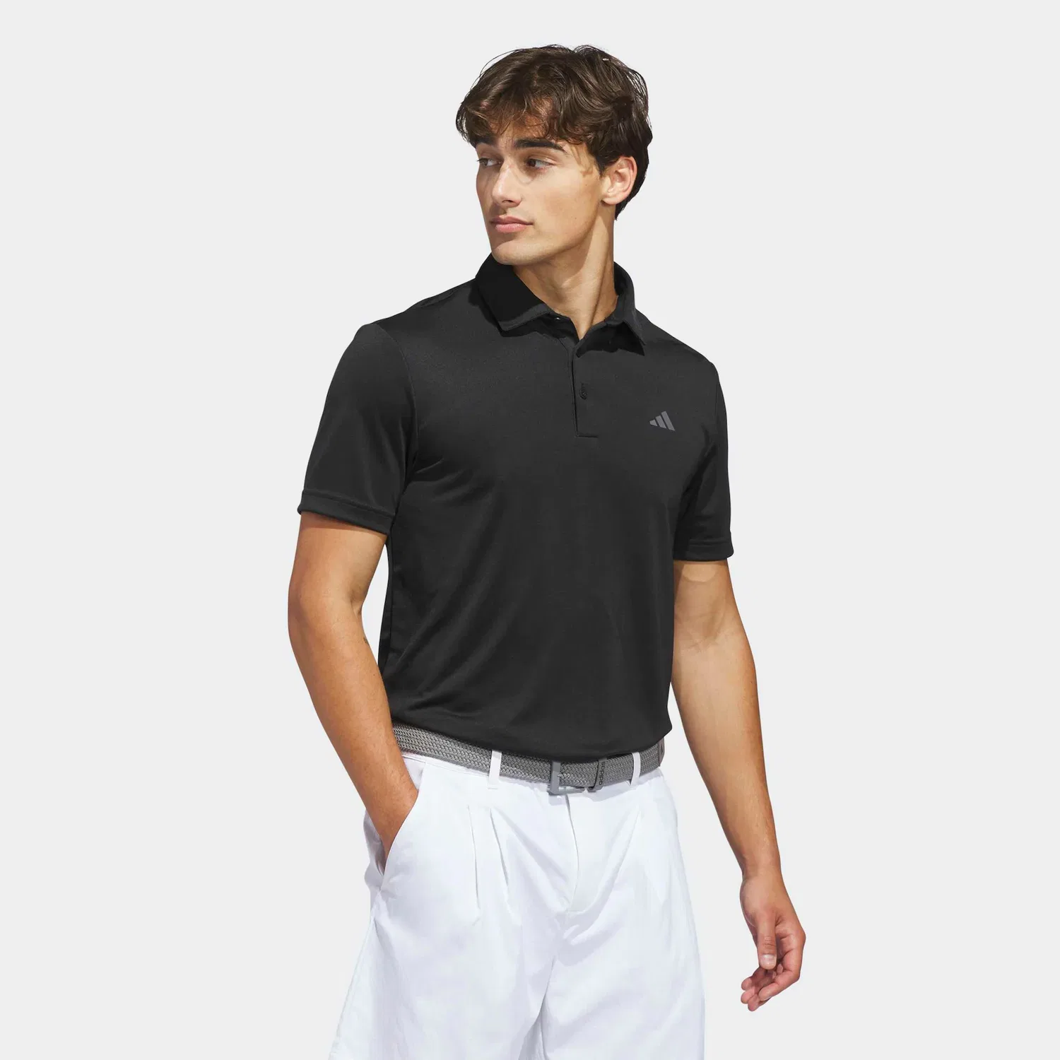 Мужское поло Performance Solid Adidas Performance, Black