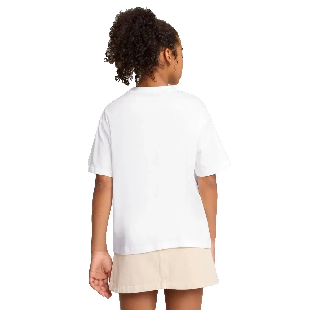 Футболка свободного кроя Puma Ess Boxy short sleeve T-shirt, белый — фото 4