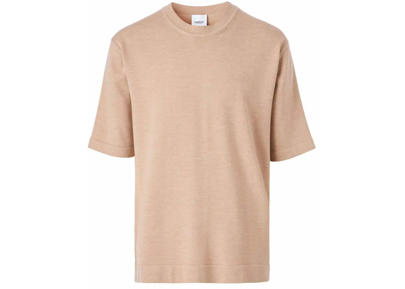 Мужская футболка с монограммой Burberry, Beige