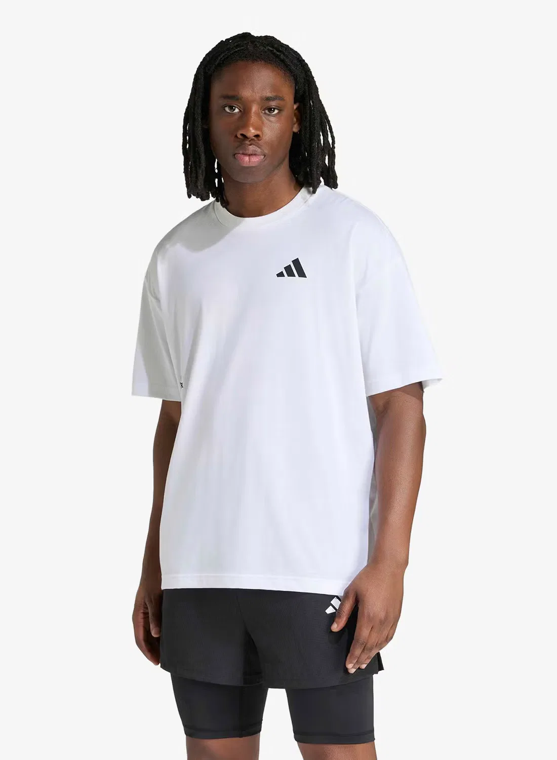 Футболка с принтом Climacool Fun Training Graphic Adidas, белый