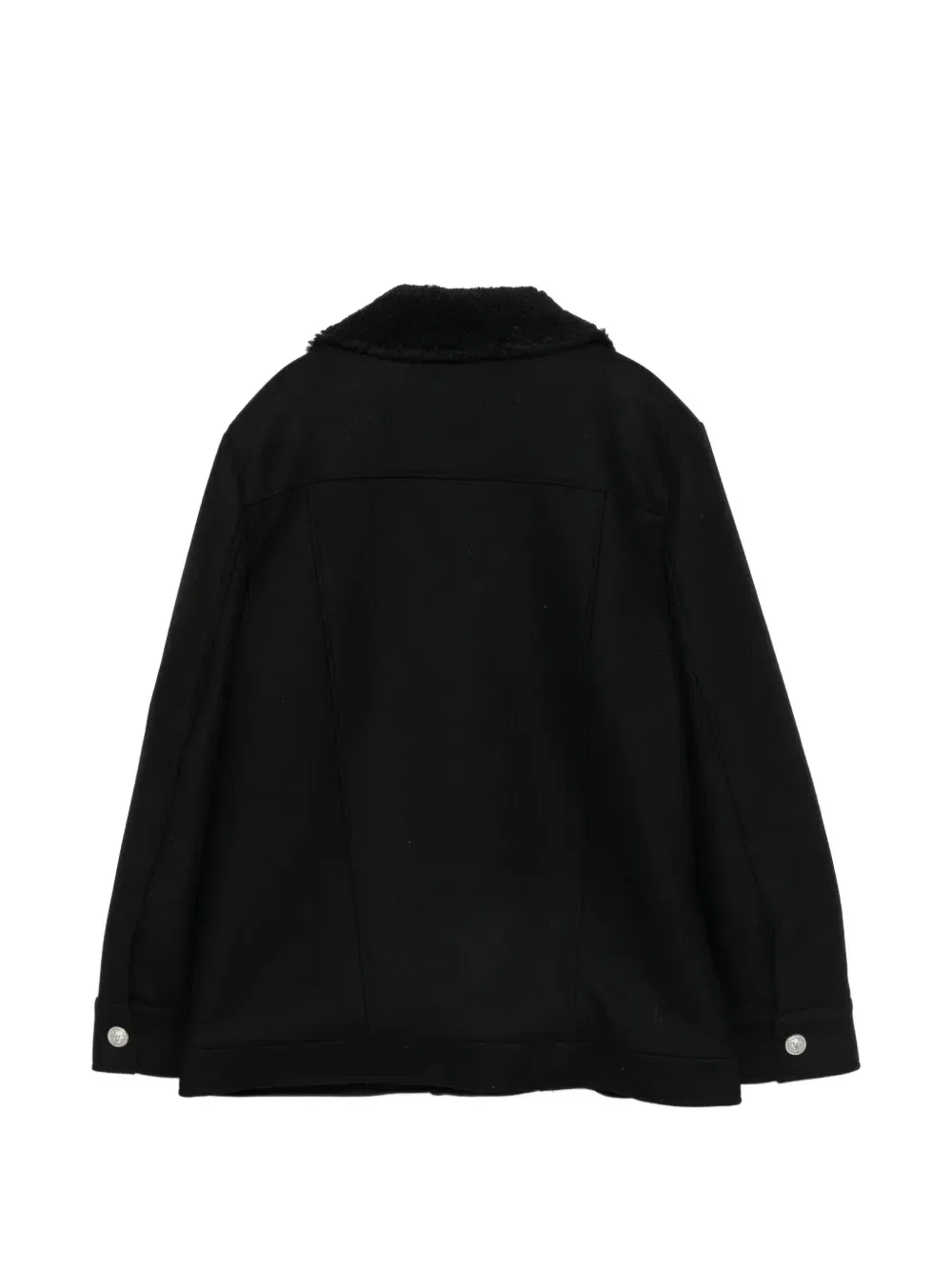 Куртка черная Balmain Kids — фото 2