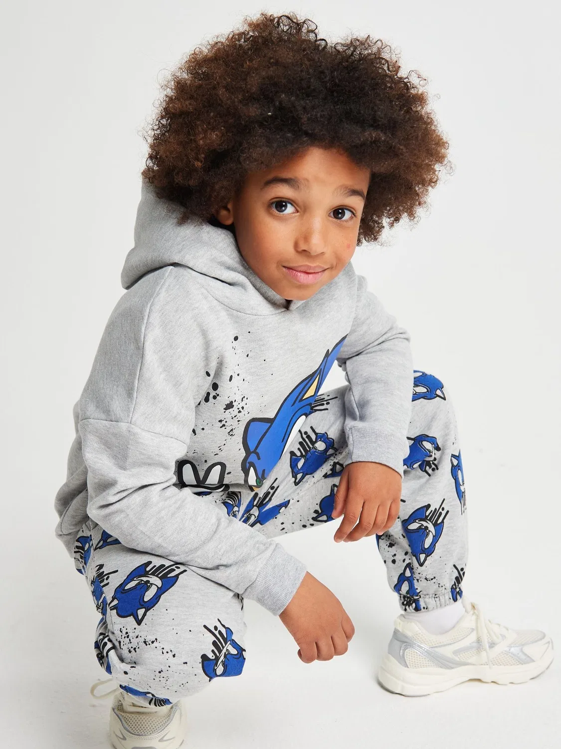 Спортивный костюм Sonic the Hedgehog Brand Threads, серый — фото 3