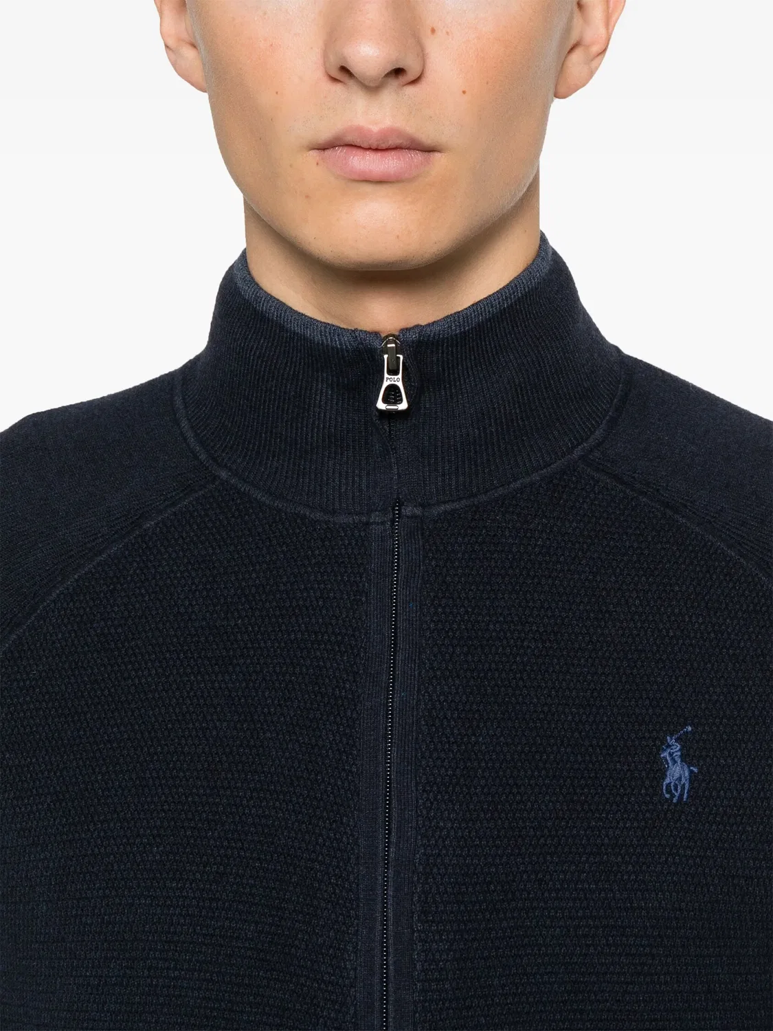 Polo Ralph Lauren Кардиган Pony синий — фото 3