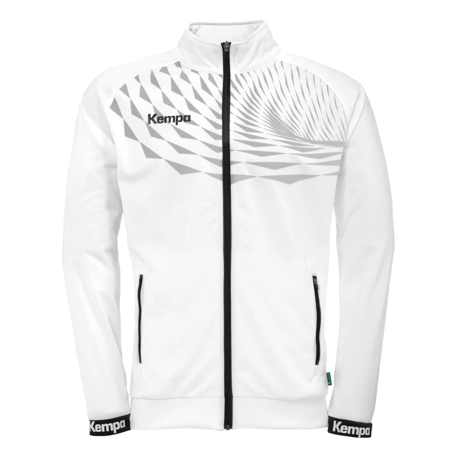 Детская полиэстеровая куртка Wave 26 Kempa, Weiss Grau