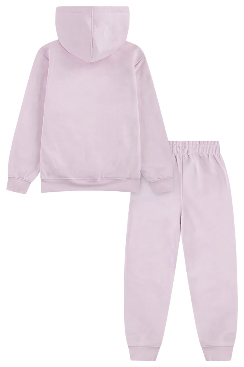 Детский спортивный костюм Brooklyn Fleece Pullover Jordan, розовый — фото 2