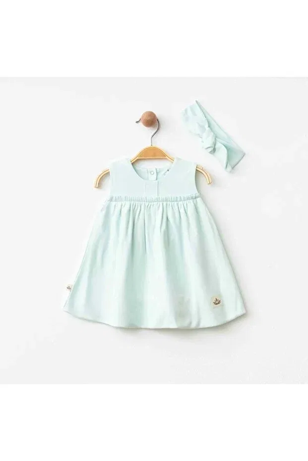 Детское платье для девочек без рукавов Eslenza, Mint Green
