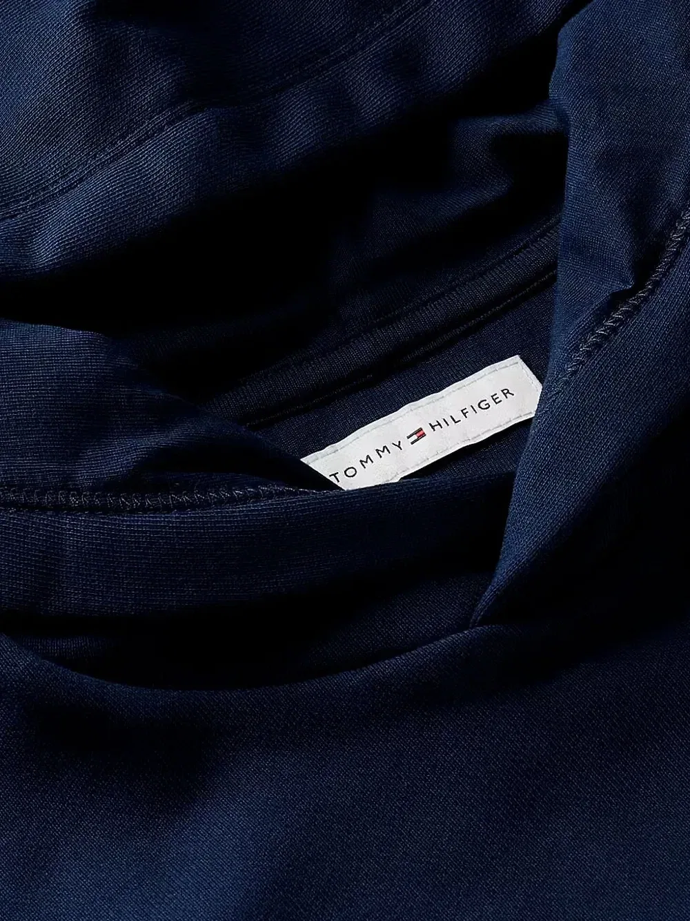 Худи с нашивкой-логотипом Tommy Hilfiger Junior, синий — фото 3