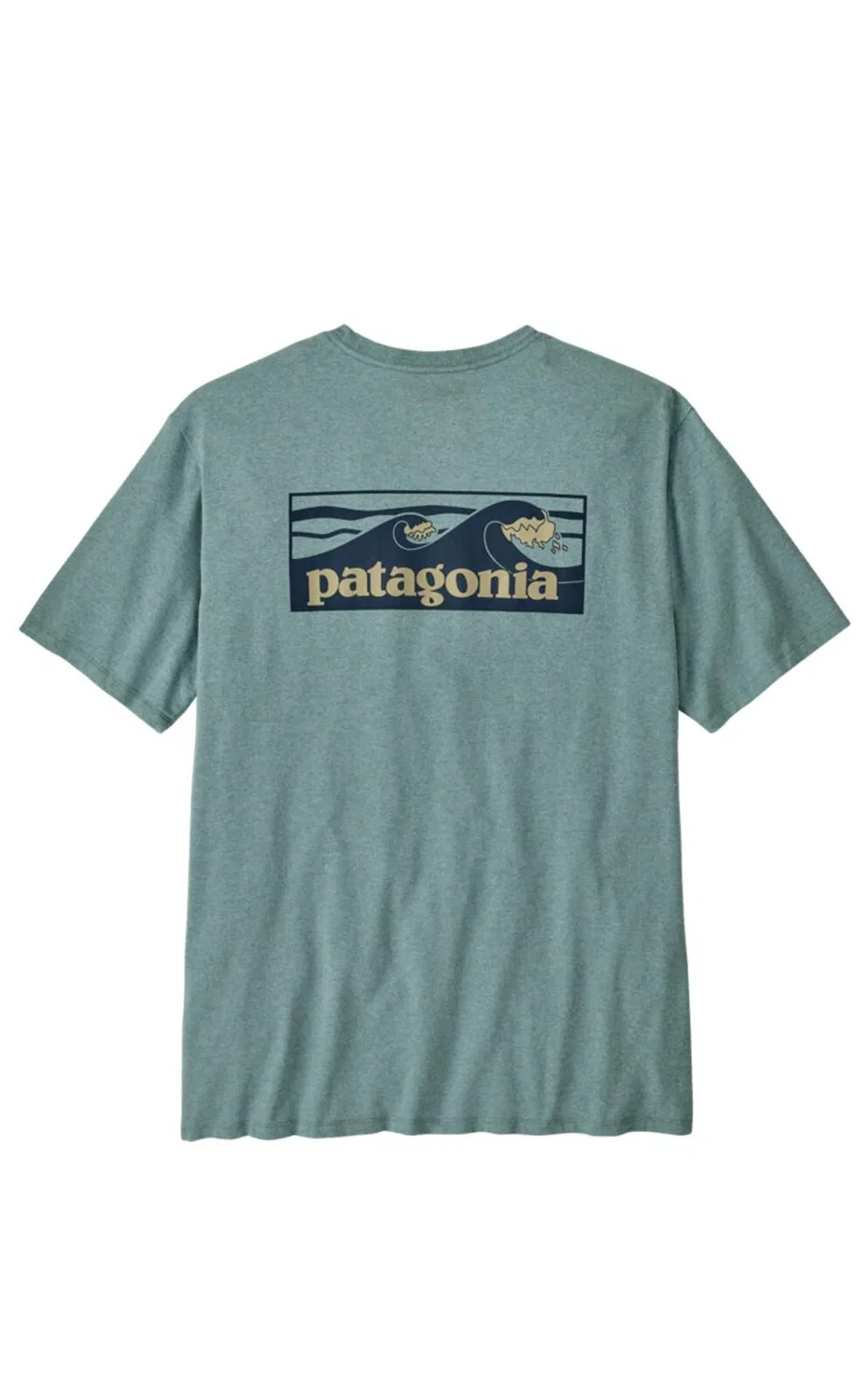 Мужская футболка с принтом Patagonia, Green