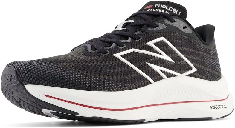 

Мужские кроссовки для бега New Balance FuelCell Walker Elite V1, черный/красный/серебряный