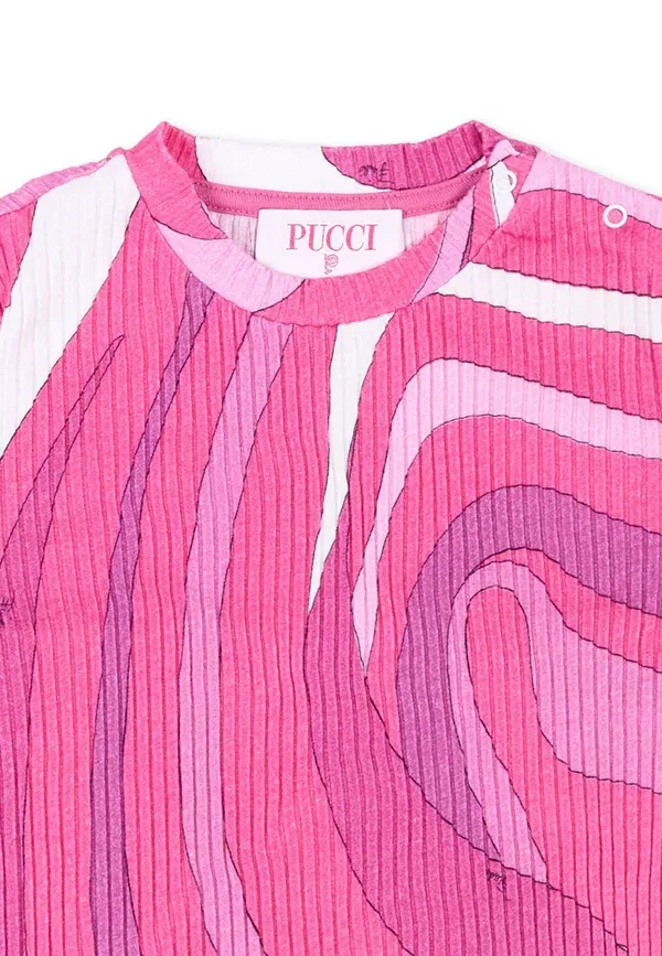 Футболка Emilio Pucci, розовый — фото 3