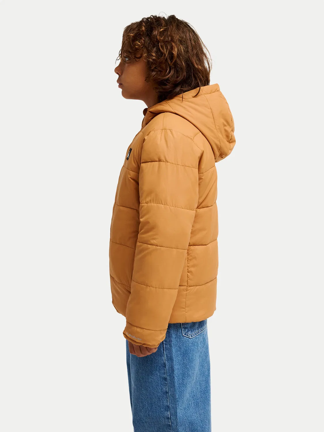 Зимняя куртка стандартного кроя для мальчика Scaly Reversible Quiksilver, оранжевый — фото 4