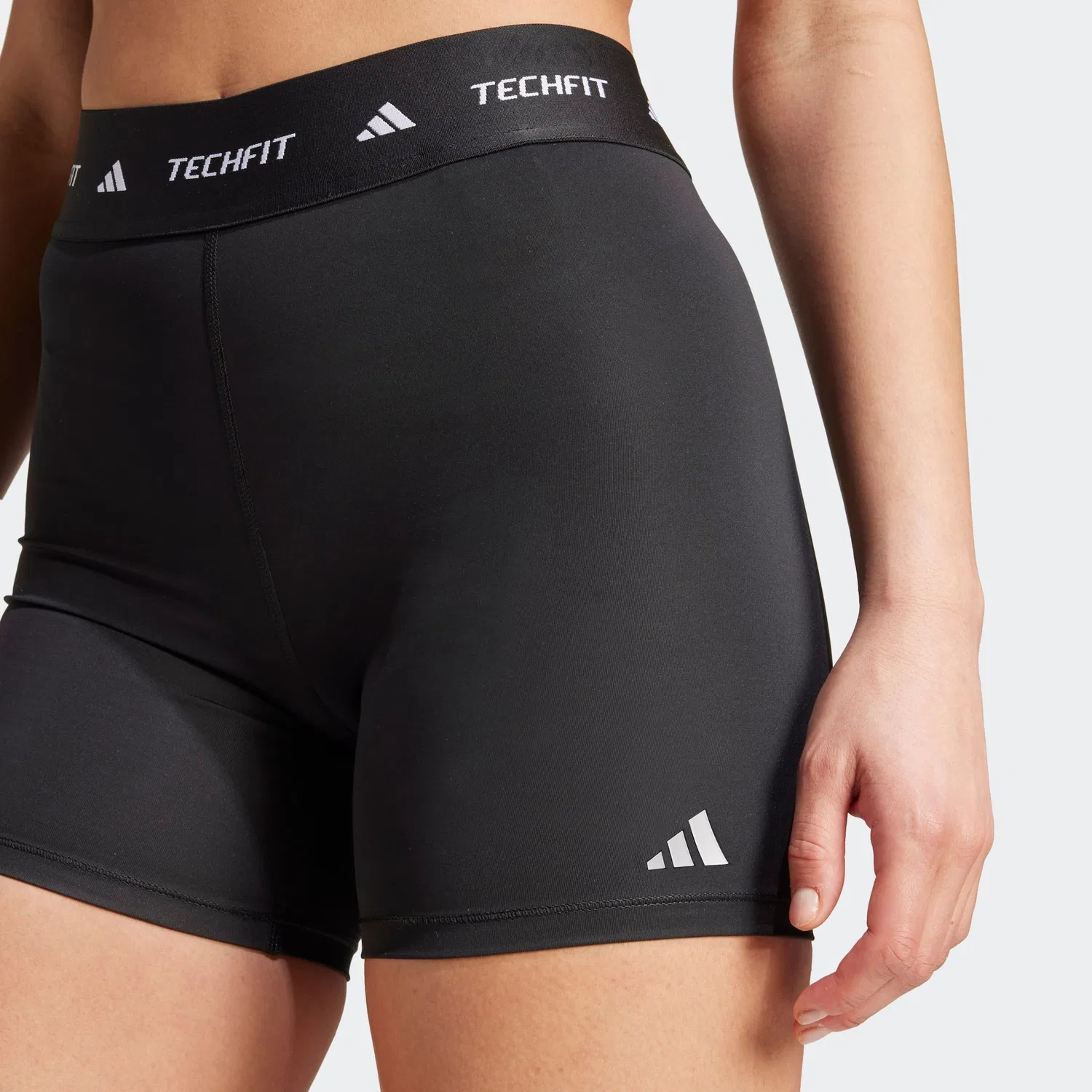 Женские компрессионные леггинсы TECHFIT Adidas Performance, Black — фото 4