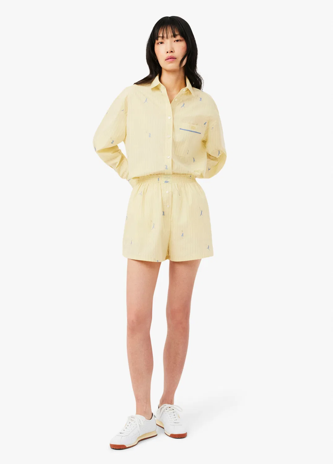 Шорты Lacoste Oversize Fit, желтый — фото 2
