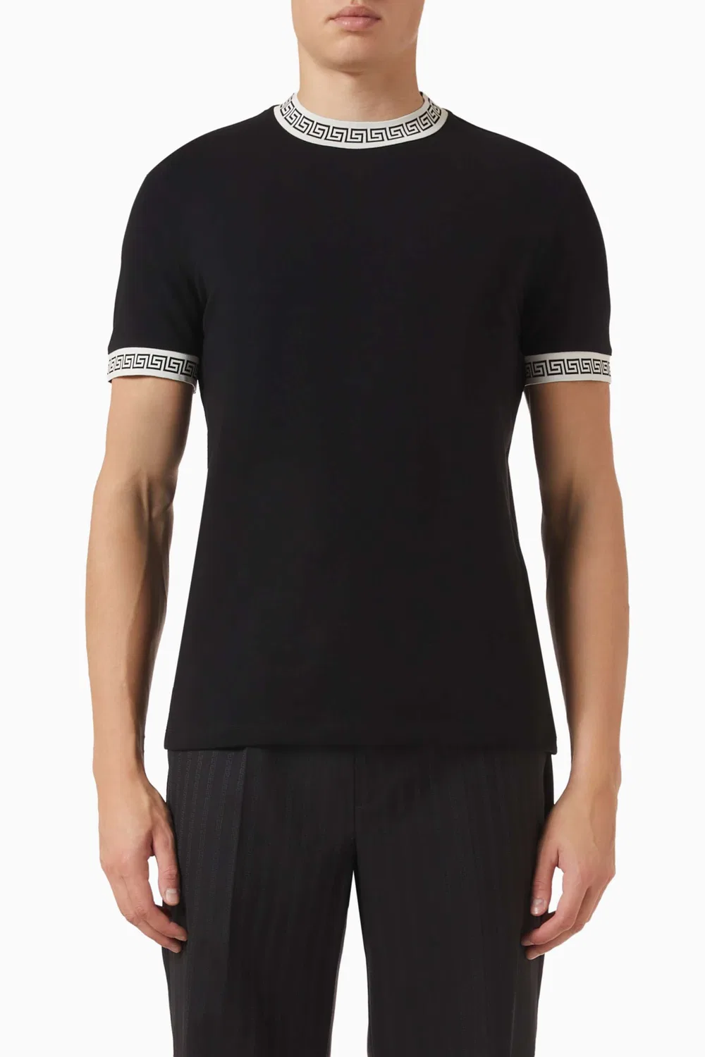 Футболка с коротким рукавом Knit-Greca Versace