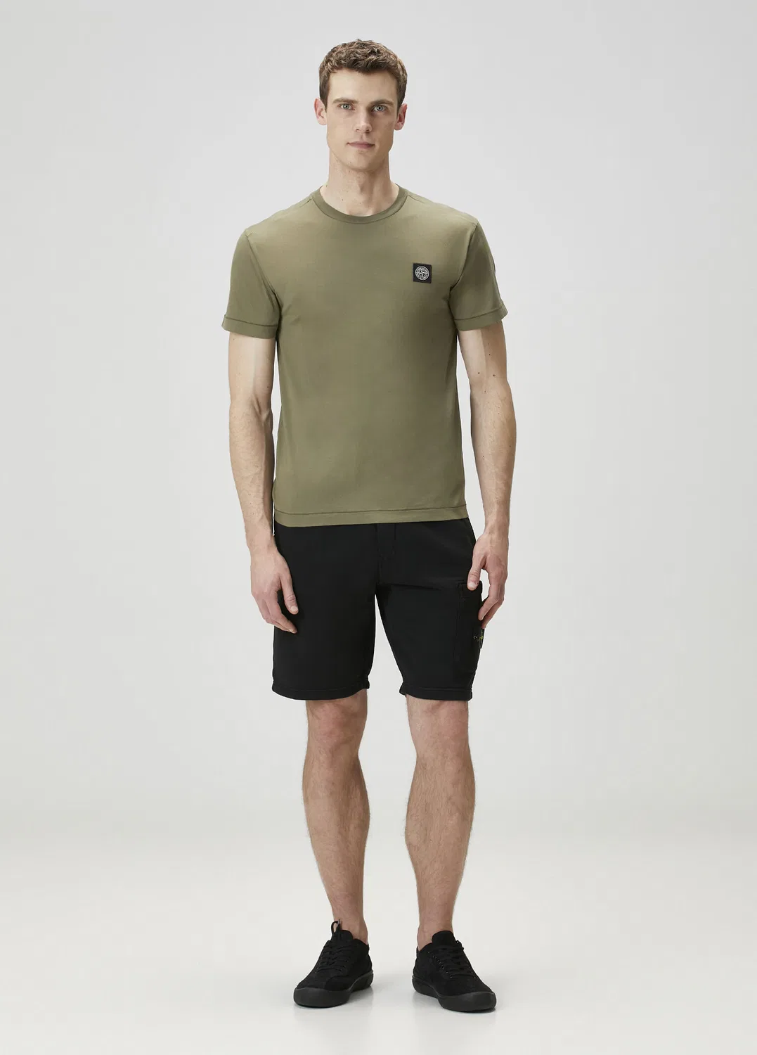 Футболка Stone Island Haki Logo Detaylı, haki — фото 2