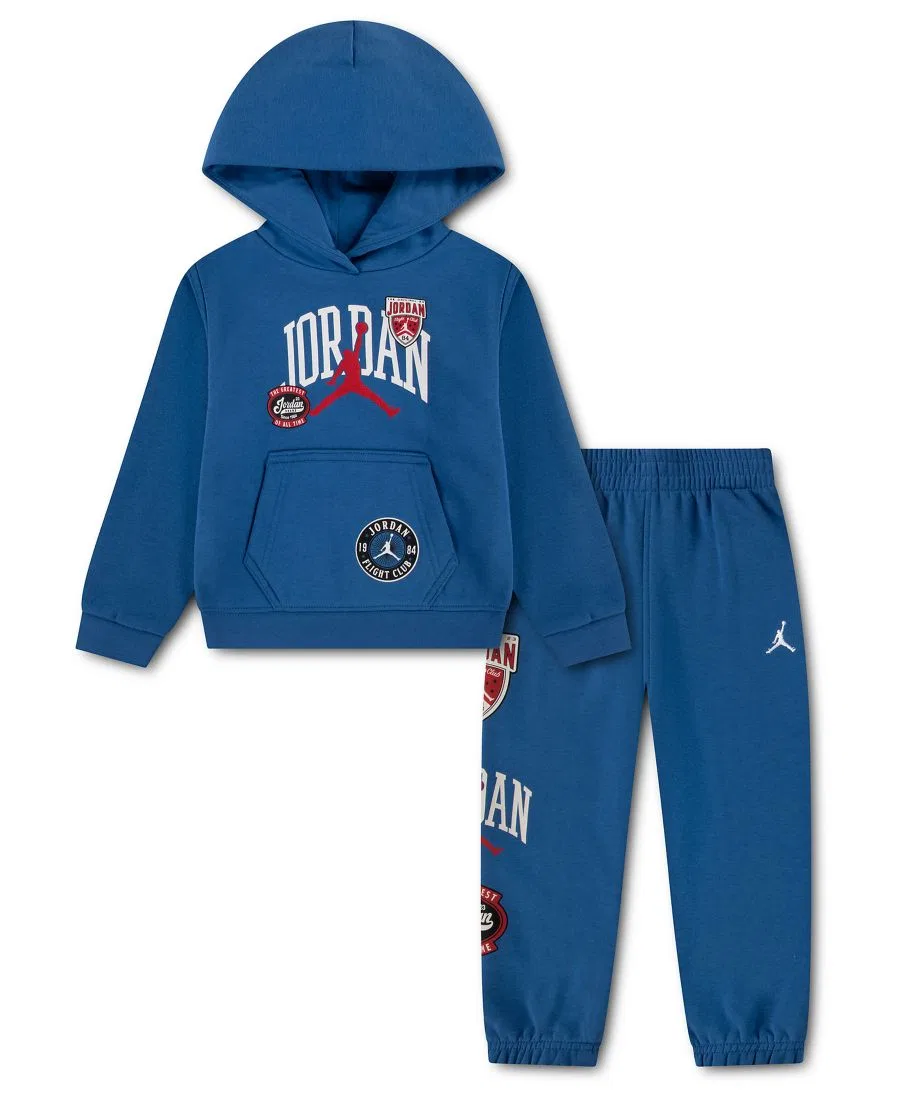Комплект из худи и брюк Jordan, True Blue