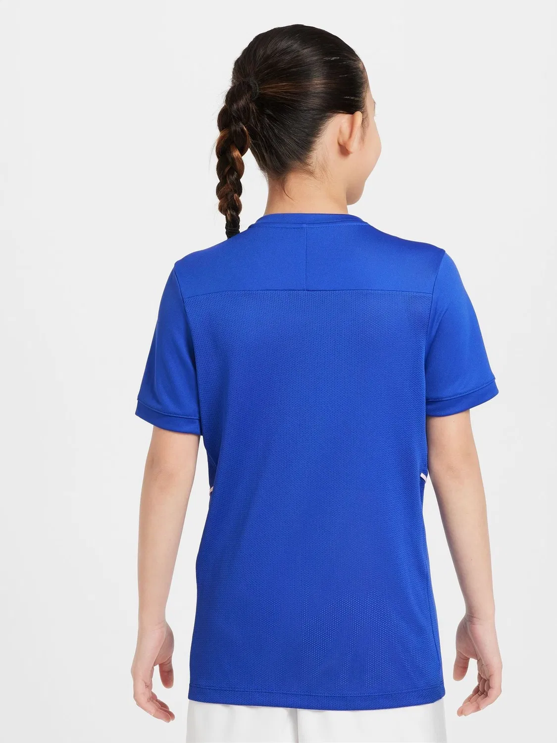 Футболка футбольная Dri-FIT Academy 25 Nike, королевский синий — фото 2