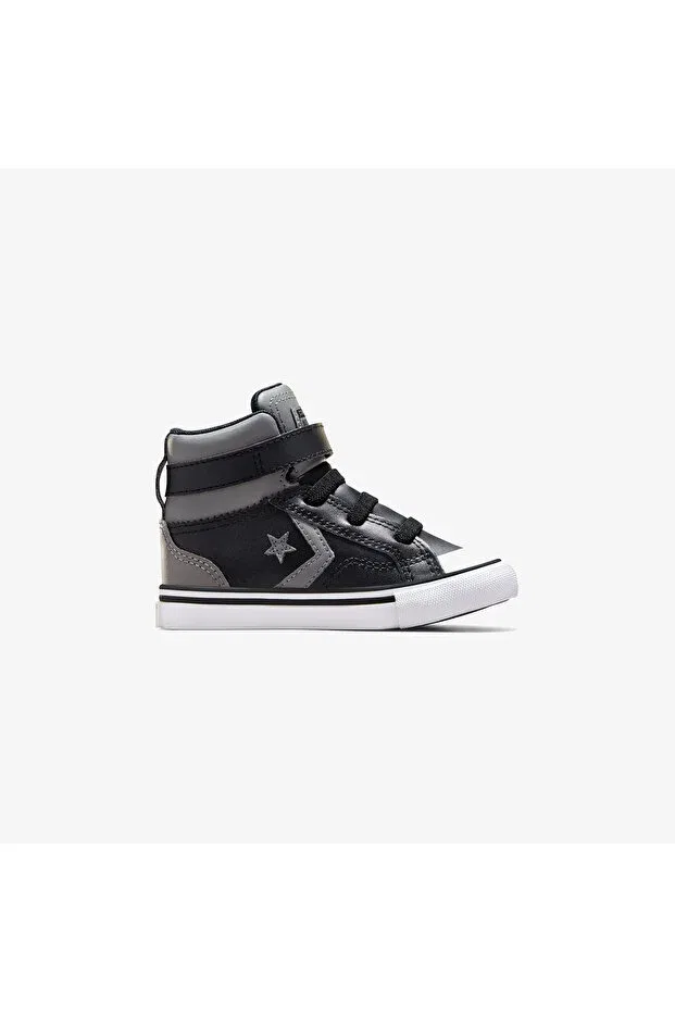 Детские ботинки для девочек на липучках Converse, Grey